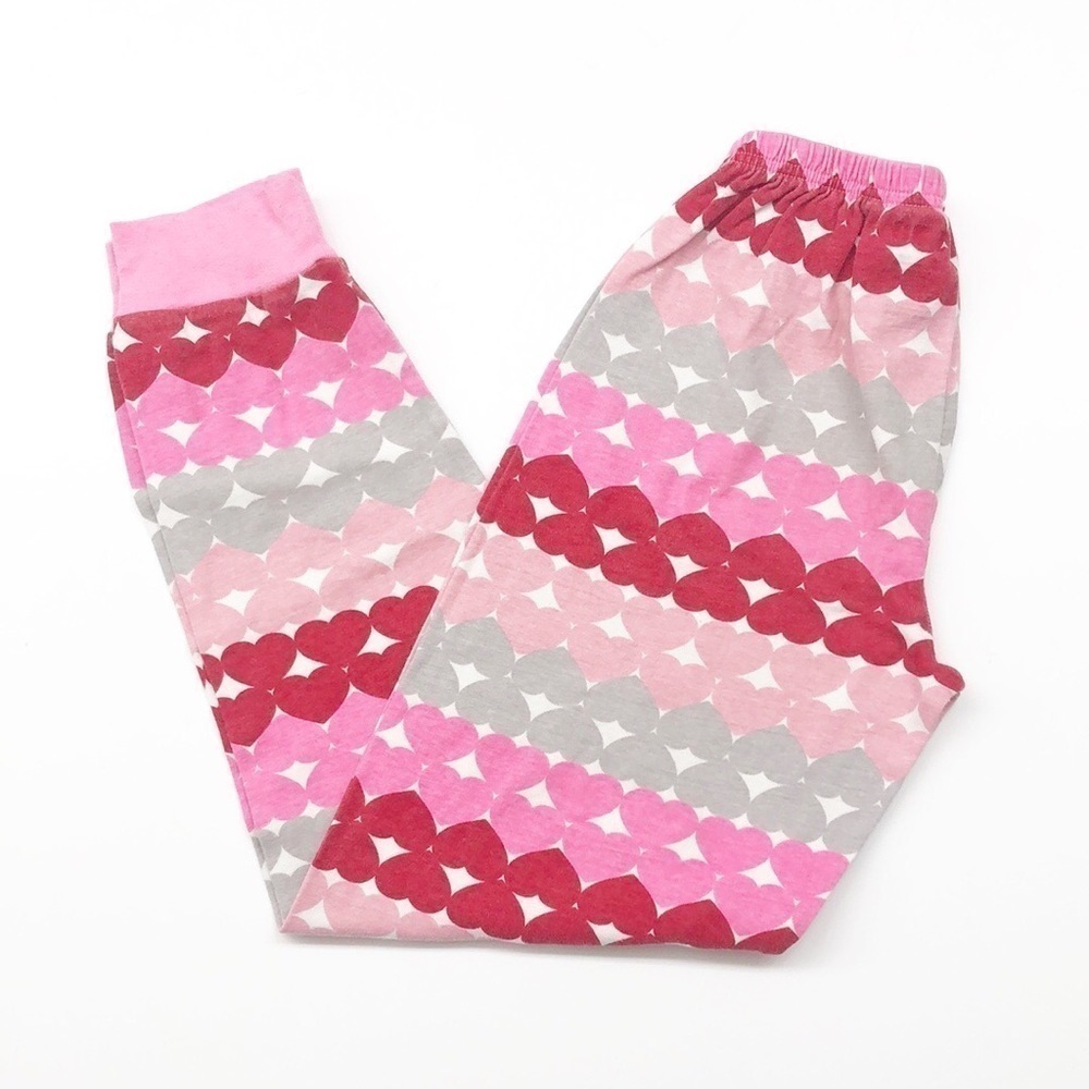 Crazy 8 girls love/hearts pajama bottoms